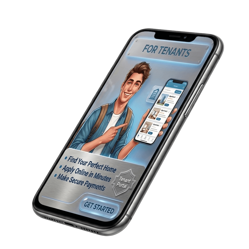 House Management for tenants — find homes, apply online, and make secure payments.